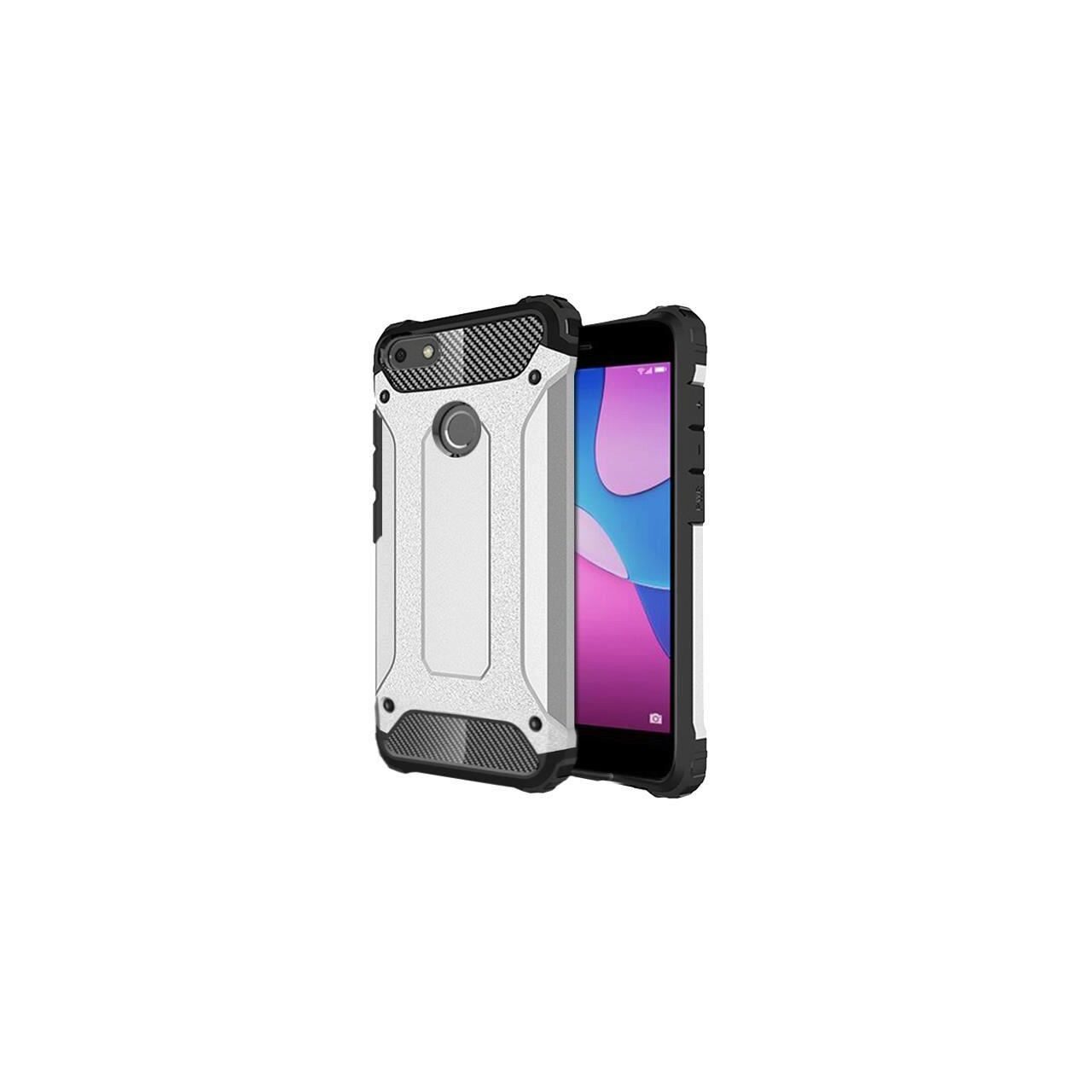 Husa Iberry Armor Hybrid Argintie Pentru Huawei P9 Lite Mini (2017)