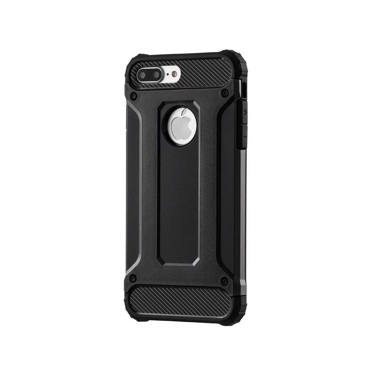 Husa iPhone 7 Plus,iPhone 8 Plus Iberry Armor Hybrid Neagra