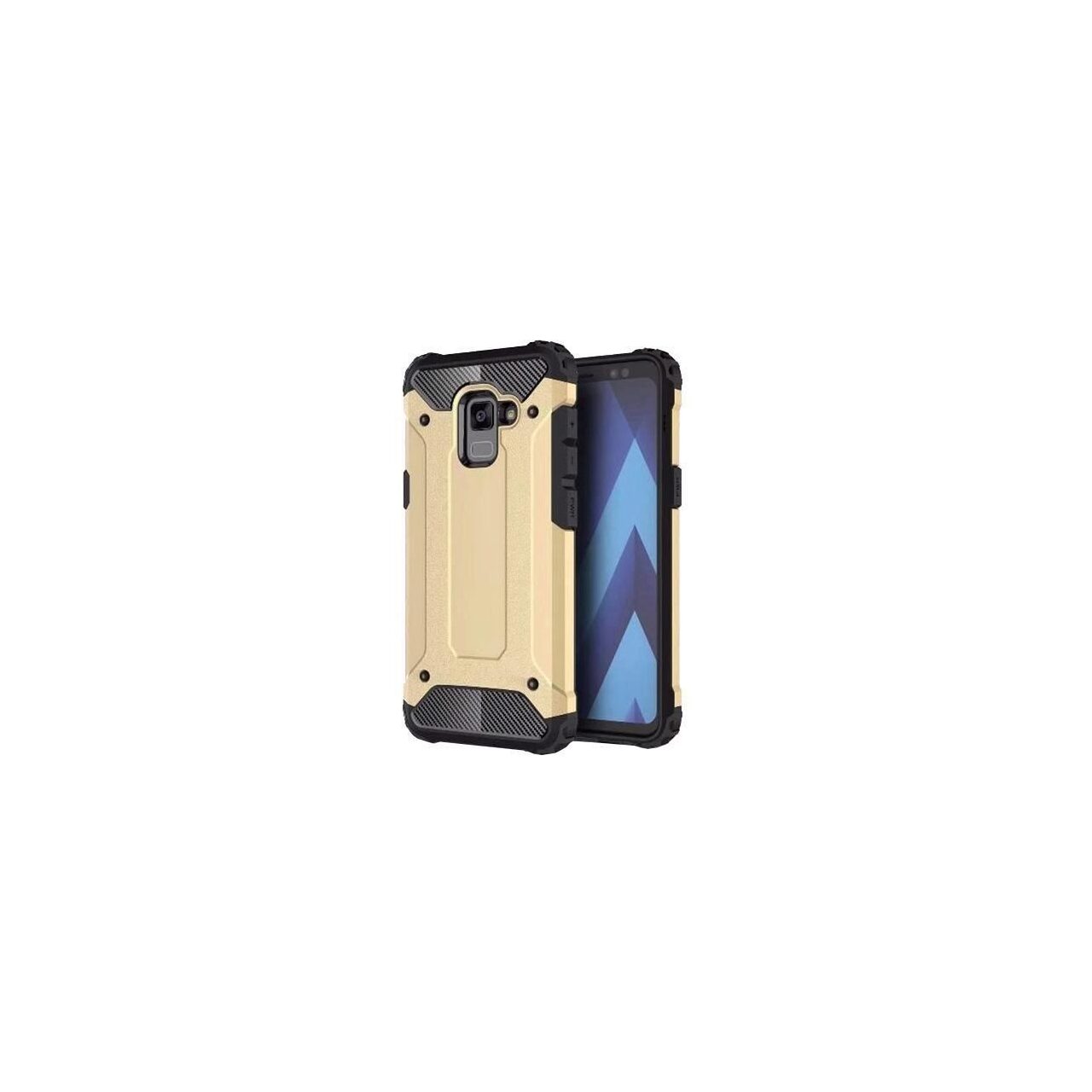 Husa Iberry Armor Hybrid Aurie Pentru Samsung Galaxy A8 A530 (2018)