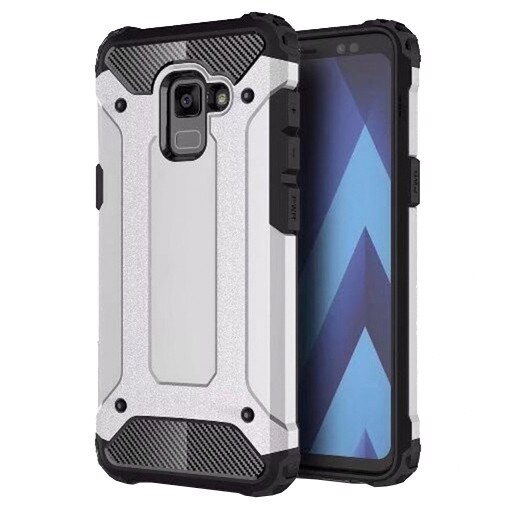 Husa Samsung Galaxy A5 2018 / A8 2018 Armor Silver