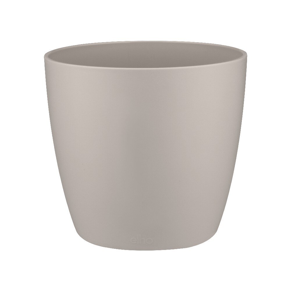 Masca de ghiveci Elho brussels round mini 7cm culoare warm grey