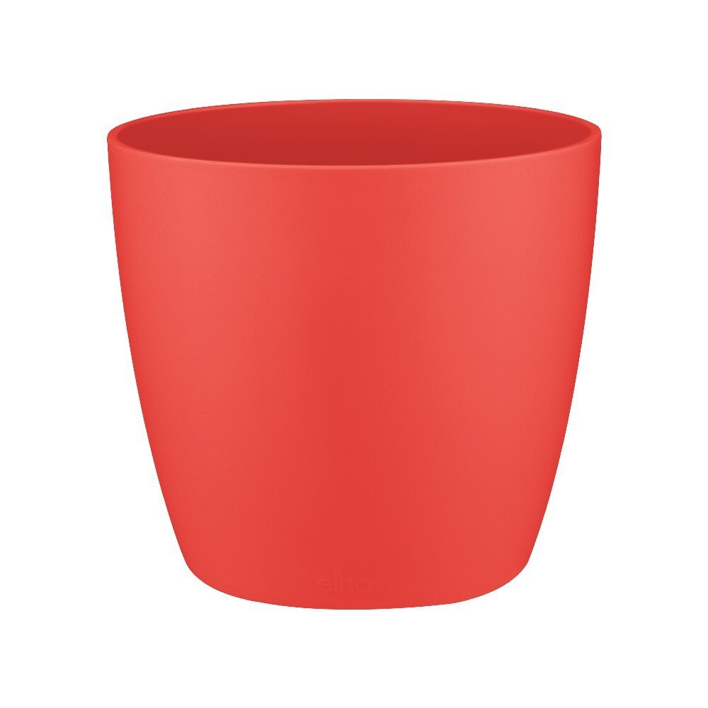 Masca de ghiveci Elho brussels round mini 12,5cm culoare poppy red