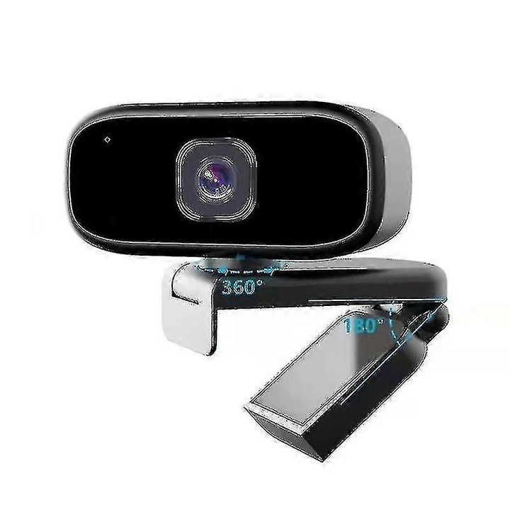 Уеб камера USB P5-x FRU-CJK0424-260918-1172, 1 MP (1024x768), 30 fps, цифров микрофон, USB 2.0, без автофокус, черна