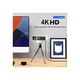 Уеб камера FRU-CJK0424-260918-057, 4K Ultra HD, автофокус, с вграден капак за поверителност, USB, бяла