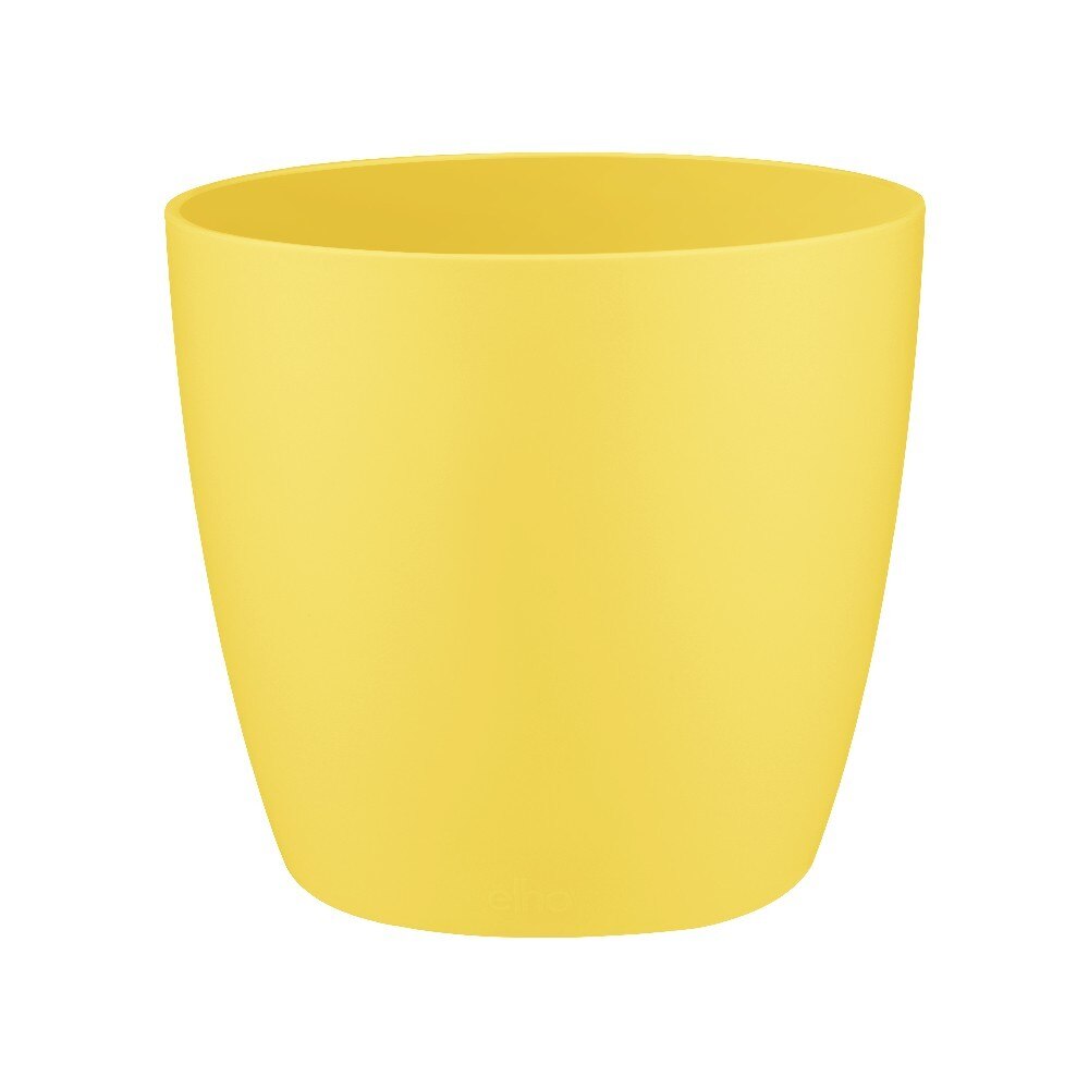 Masca de ghiveci Elho brussels round mini 10,5cm culoare happy yellow