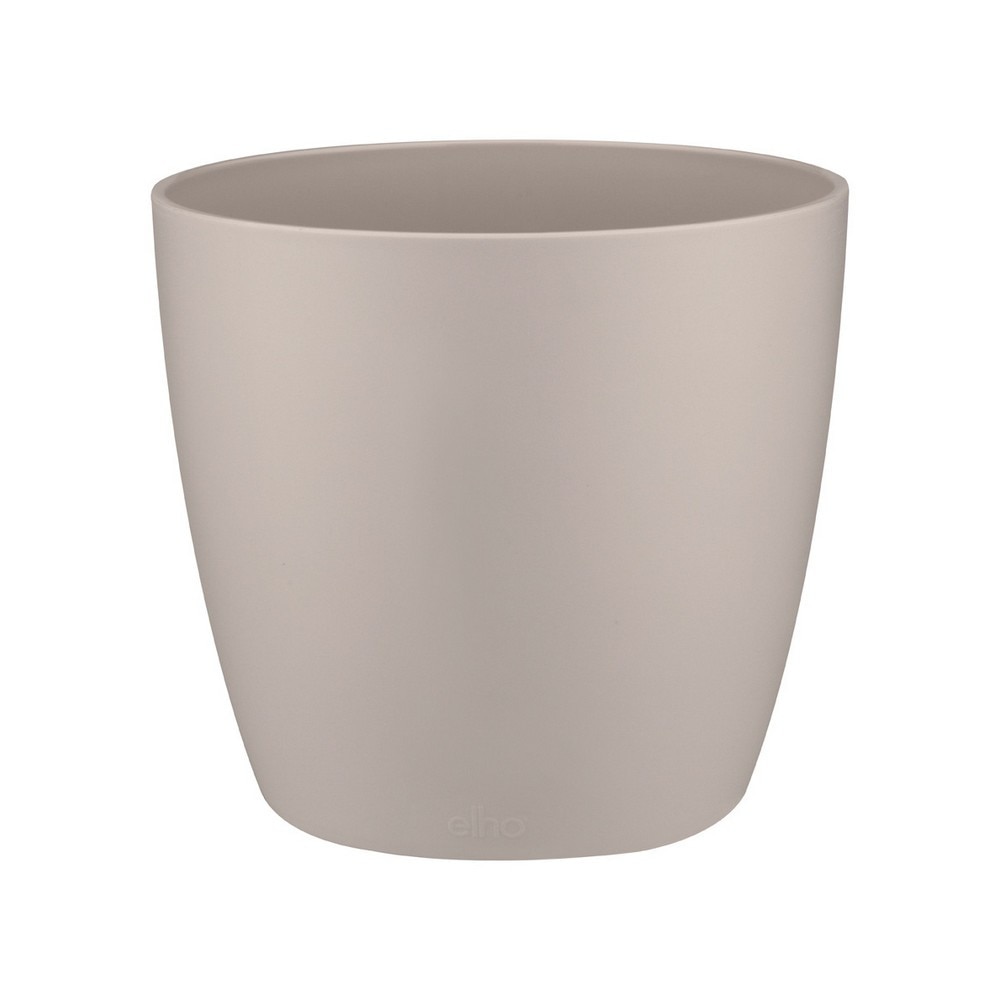 Masca de ghiveci Elho brussels round mini 9,5cm culoare warm grey