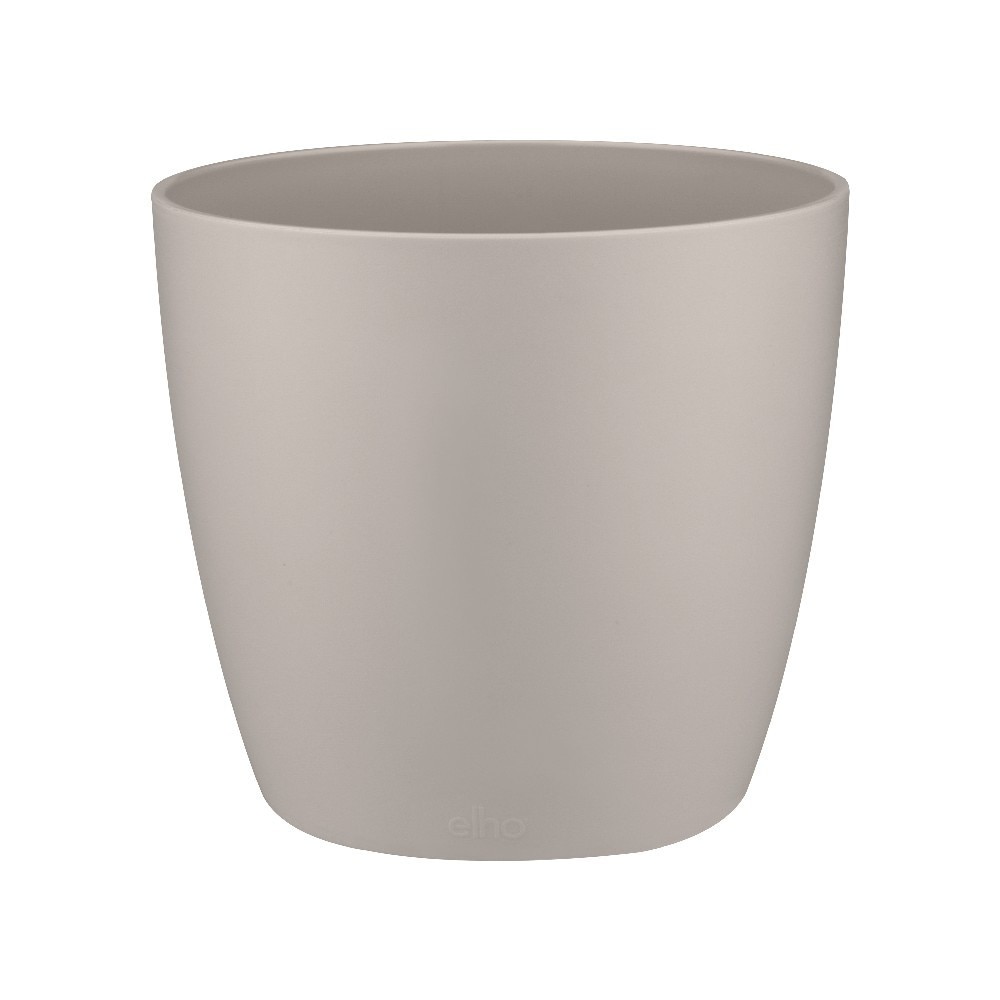 Masca de ghiveci Brussels Round pentru plante de interior cu diametrul de 18 cm gri