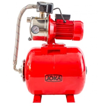 Hidrofor Power SJET-100, vas expansiune 36L, debit maxim 3000l/h, putere750W, presiune 4bar Joka Hidrofor Power SJET-100, vas expansiune 36L, debit maxim 3000l/h, putere750W, presiune 4bar Joka