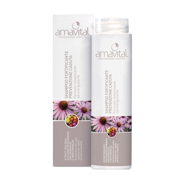 Sampon natural fortifiant anticadere, Amavital, 250 ml