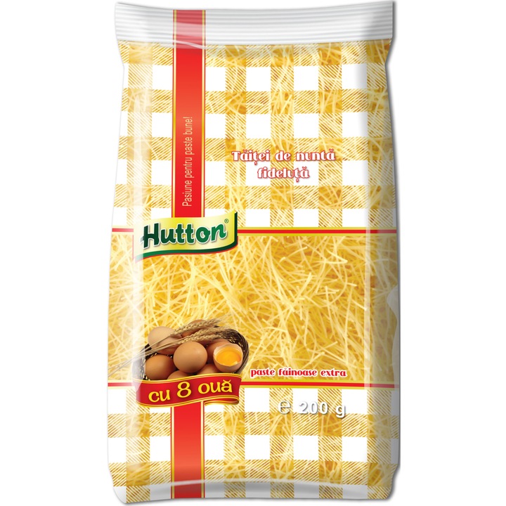 Fideluta de nunta cu 8 oua, Hutton, 200 g