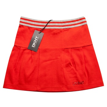 Fusta DKNY , rosie, 100% bumbac, 18 luni Fusta DKNY , rosie, 100% bumbac, 18 luni