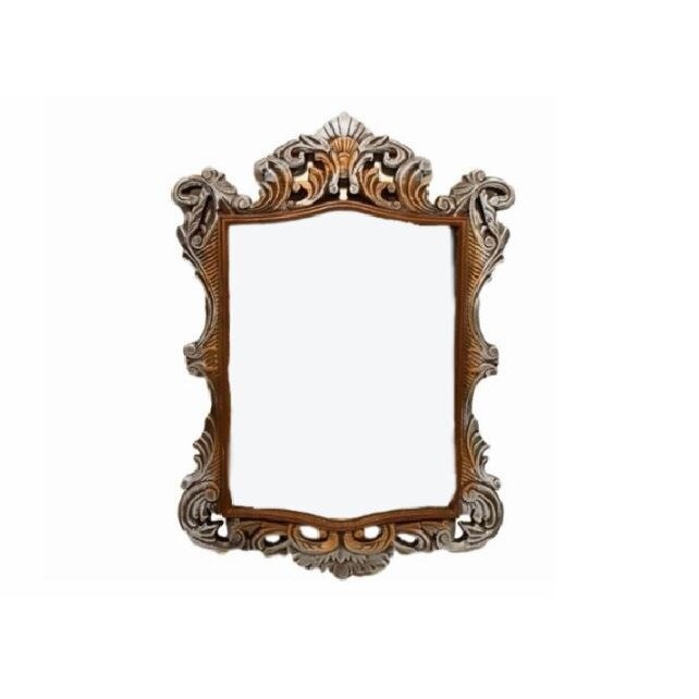 Oglinda decorativa RAIS, realizata din rasina, 60 x 40 cm