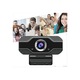 Уеб камера FRU-CJK0424-260918-054, 1080p Full HD, автофокус, вграден микрофон, USB 2.0, 30 fps, стъклена леща, кабел 140 см, черна