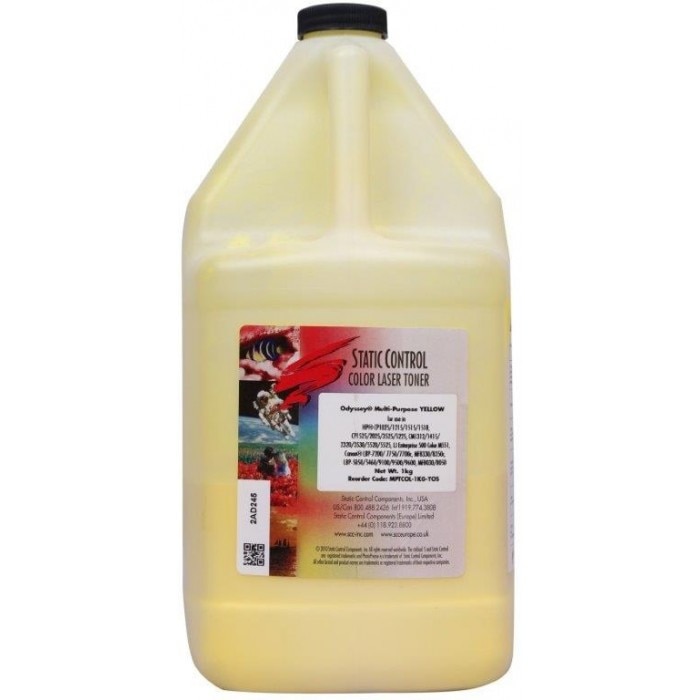 Bidon refill toner galben HP 1kg,SCC Q3962A (122A)