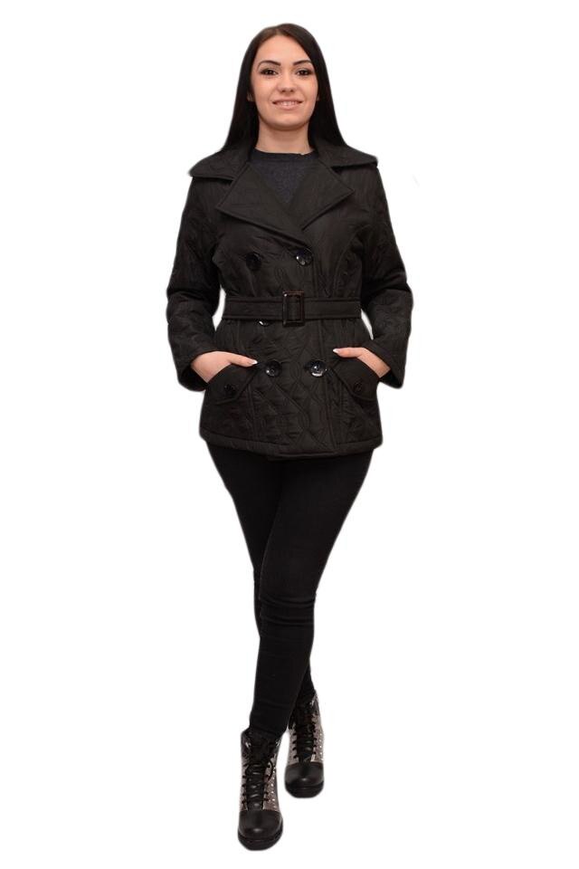 Jacheta moderna, matlasata , D&J Exclusive, Negru