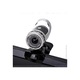 Уеб камера USB 2.0 FRU-CJK0424-260918-064, 12 MP, вграден микрофон, въртяща се на 360° щипка с наклон 30°, 640 x 480 30 fps, черно/сребристо