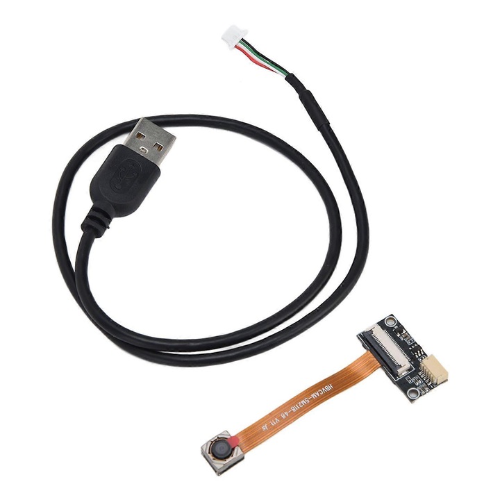 Модул камера с автофокус HBVCAM-5M2118AF110-48 V11 (FRU-CJK0424-260919-733), 5MP OV5693, USB 2.0, зрителен ъгъл 110°, 2.6mm, MJPEG/YUY2, 26 x 12.5 x 4 mm, черен