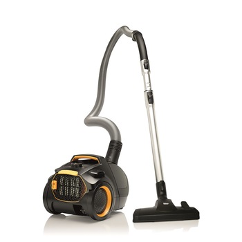 Aspirator cu sac Fakir AirWave TS2000, A+AA, Fabr. in Germania, Filtru HEPA, 500 W, 70dB, Tub telescopic, Sac 4.5 l, Galben/Negru Aspirator cu sac Fakir AirWave TS2000, A+AA, Fabr. in Germania, Filtru HEPA, 500 W, 70dB, Tub telescopic, Sac 4.5 l, Galben/Negru