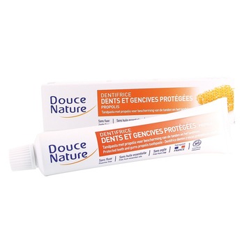 Pasta de dinti cu propolis pentru protectia gingiilor, Douce Nature, 75ml16308 Pasta de dinti cu propolis pentru protectia gingiilor, Douce Nature, 75ml16308