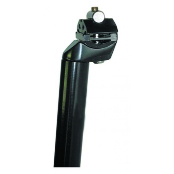 Tija sa, 31.6mm aluminiu, L400mm, negru, prindere 1 surub Tija sa, 31.6mm aluminiu, L400mm, negru, prindere 1 surub