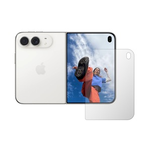 Folie Protectie Externa Ecran Folie24, pentru Apple iPhone Duo, 1X Ultra-Clear cu Acoperire Case-Friendly ( Compatibile cu Carcasa ), Adeziva, Flexibila cu Auto Regenerare