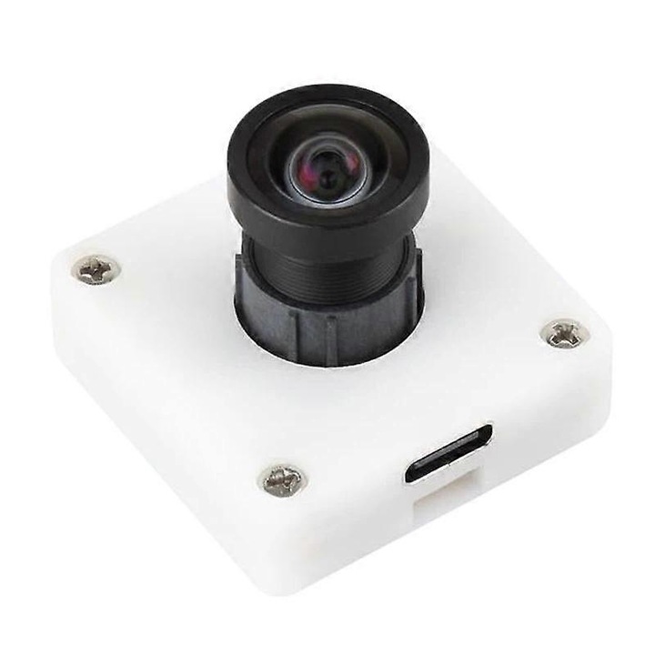 Камера USB със сензор IMX577 FRU-CJK0424-260919-096, 12 MP, 3840 x 3024, USB 2.0 Type-C, FOV 113°, F2.8, фокусно разстояние 2.88 мм, фиксиран фокус, модул 34 x 34 мм, бял