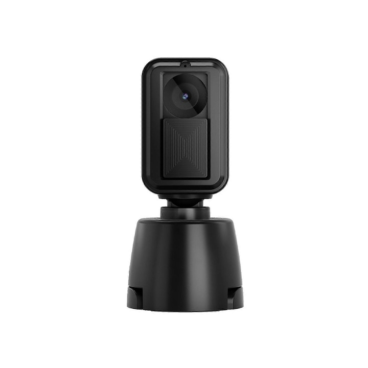Уеб камера за игри FRU-CJK0424-260918-1467, двойна леща 1080P, шумопотискане, plug-and-play, монтаж без инструменти съвместим с NS2, ABS корпус с медни елементи, черна
