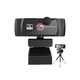 Уебкамера USB FRU-CJK0424-260918-1299, автофокус, 8K/4K/2K/1080p, стерео микрофони, затвор за поверителност, ъгъл 120°, кабел 150 см, черна