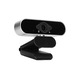 Уеб камера USB 2.0 FRU-CJK0424-260919-038, Full HD 1080p (2 MP), 30 fps, CMOS сензор, стъклена леща, вграден микрофон, ръчен фокус, plug-and-play, сиво-сребрист