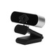 Уеб камера USB 2.0 FRU-CJK0424-260919-038, Full HD 1080p (2 MP), 30 fps, CMOS сензор, стъклена леща, вграден микрофон, ръчен фокус, plug-and-play, сиво-сребрист