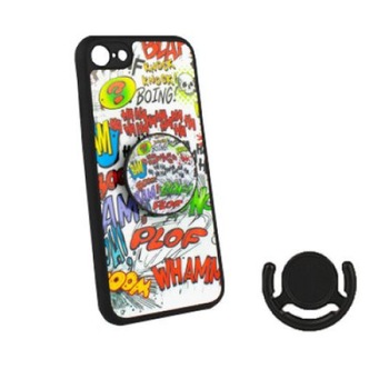 Husa Silicon Pop Case Motorola Moto G5s Plus cu Suport Telescopic Atasat si Suport Pop Inclus, Graffiti Husa Silicon Pop Case Motorola Moto G5s Plus cu Suport Telescopic Atasat si Suport Pop Inclus, Graffiti