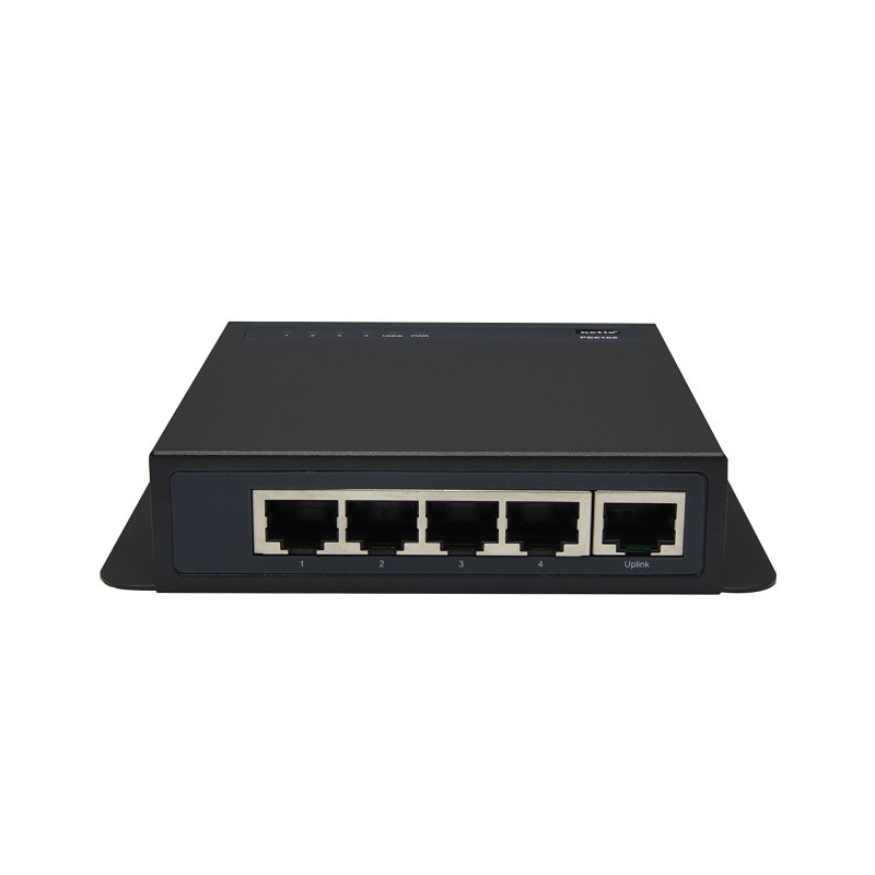 Switch PoE Netis PE6105,5 Porturi Fast Ethernet,4 Porturi PoE