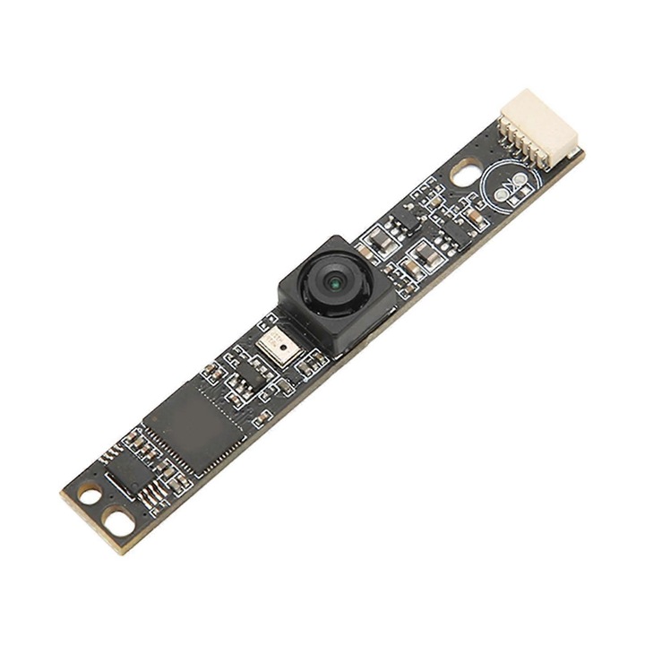 Модул камера USB FRU-CJK0424-260918-269 12MP, сензор IMX258 (1/3.06 инча) 3840x3104, зрителен ъгъл 123°, фокусно разстояние 5.76 мм, съвместим с Windows/Linux/Android, черен