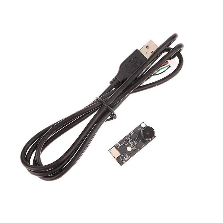 Модул камера USB FRU-CJK0424-260918-019 1080p HD, фиксиран фокус, ъгъл 150°, USB 2.0 UVC OTG, черен