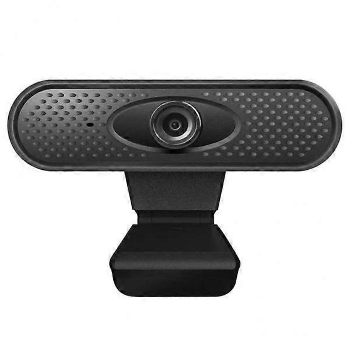 Уеб камера FRU-CJK0424-260919-1056, 2MP (1920x1080) 30fps, USB 2.0, вграден микрофон, въртене на 45°, кабел 1.2–1.5 м, черна