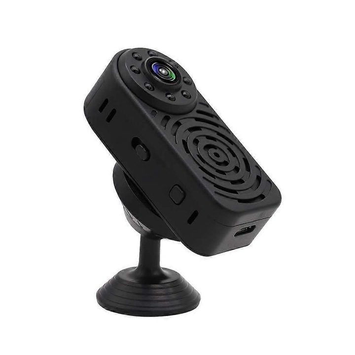 Безжична Wi-Fi камера за наблюдение FRU-CJK0424-260919-173, 2MP (Full HD), фокусно разстояние 3,6 мм, нощно виждане до 20 м, черна
