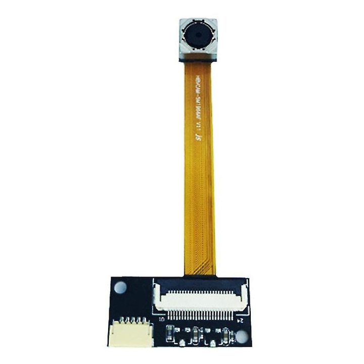 USB камера модул OV5640 FRU-CJK0424-260919-883, 5 MP (2592x1944), автофокус, широкоъгълен обектив 60°, сензор 1/4", USB 2.0 UVC, черен/жълт, 26.2x12.7x6 мм