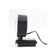 Уеб камера USB FRU-CJK0424-260919-1108, 2K Full HD, автофокус, 30 FPS, вграден микрофон, въртящ се светлинен пръстен, черен/бял