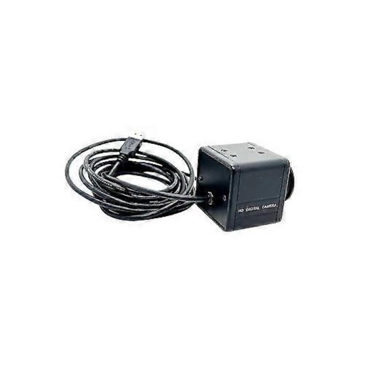 Индустриална USB камера FRU-CJK0424-260919-1427, 8 MP, сензор IMX179, автофокус, UVC/OTG, USB 2.0, резолюция до 3264x2448, черна