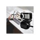 Уеб камера USB FRU-CJK0424-260918-175, с вграден микрофон, 0,3 MP CMOS, USB 2.0, щипка за монитор, черна/сребриста
