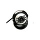Уеб камера FRU-CJK0424-260919-1161, 6 LED, HD, вграден микрофон, USB 2.0, въртяща се на 360°, регулируем фокус, черно/сребристо