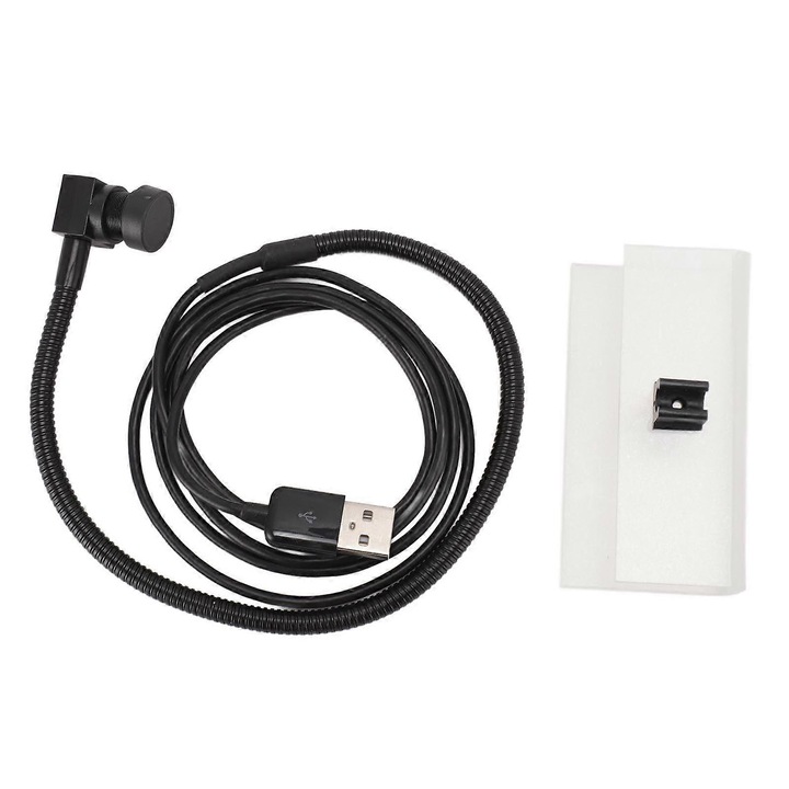 USB уеб камера за център на екран FRU-CJK0424-260919-1214, 2MP, автофокус, вграден микрофон, UVC plug-and-play, 3.6mm обектив, черна