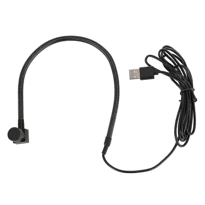 Уеб камера за център на екран FRU-CJK0424-260919-1515, 5MP (1080p) UVC, вграден микрофон, фиксиран фокус, USB plug-and-play, черна