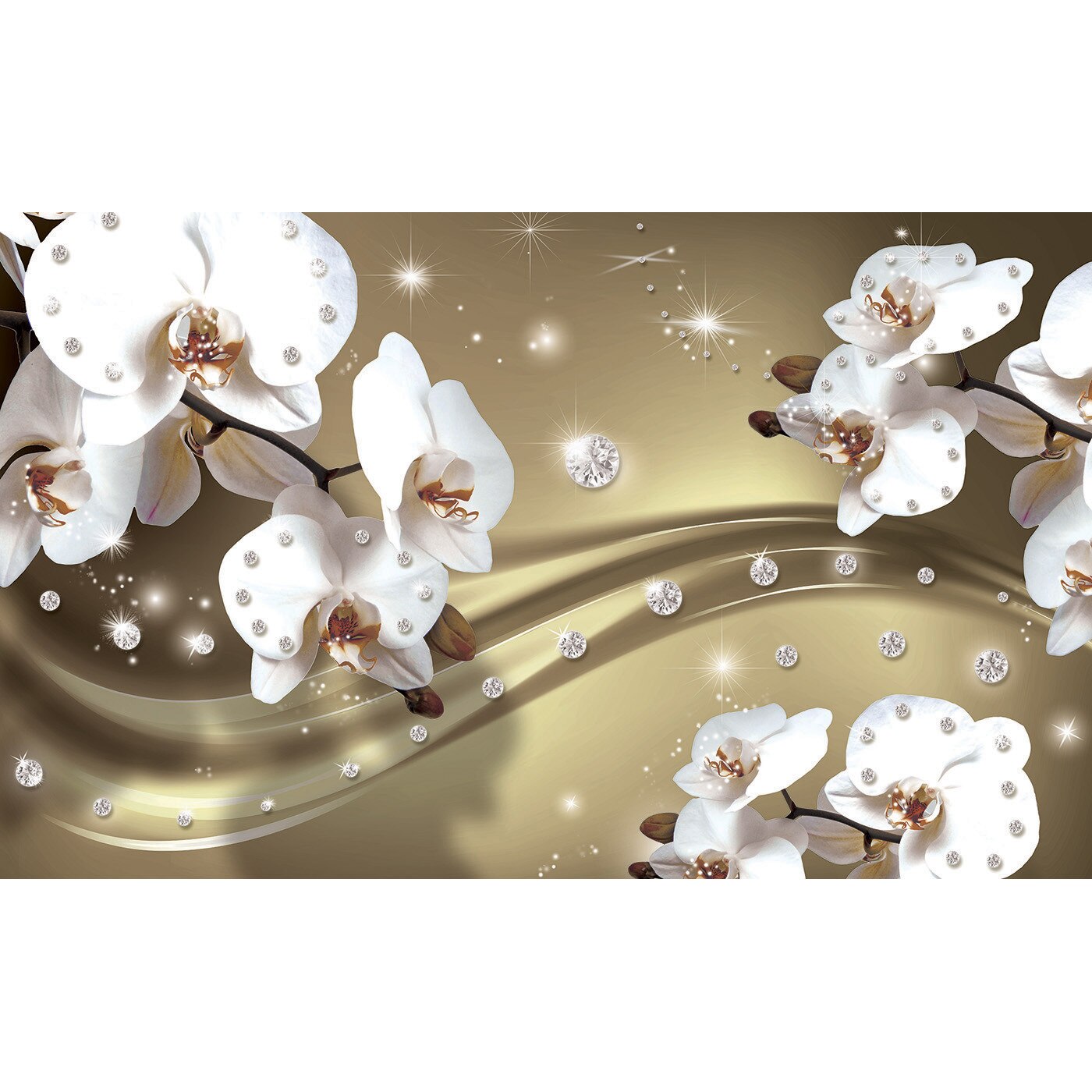 Fototapet DEGRETS 83773 Abstractie orhidee 5 3D 184x254cm