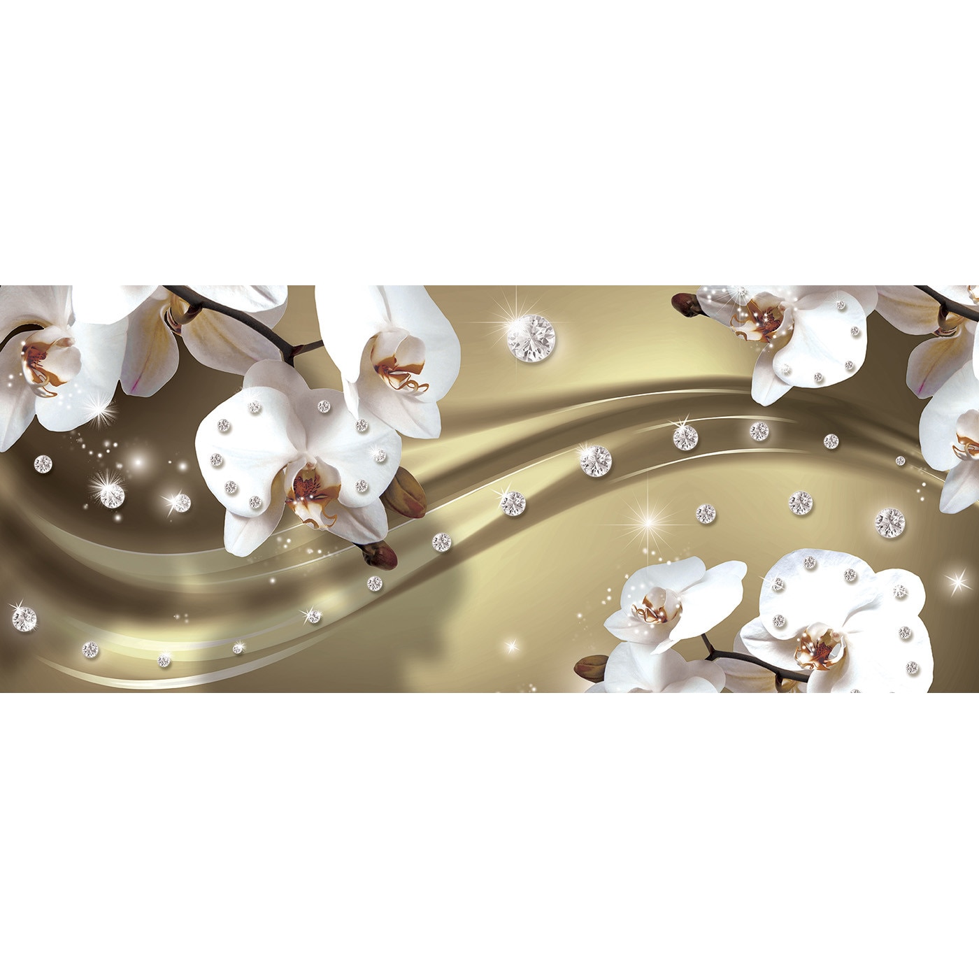 Fototapet DEGRETS 83776 Abstractie orhidee 5 3D Vlies 104x250cm