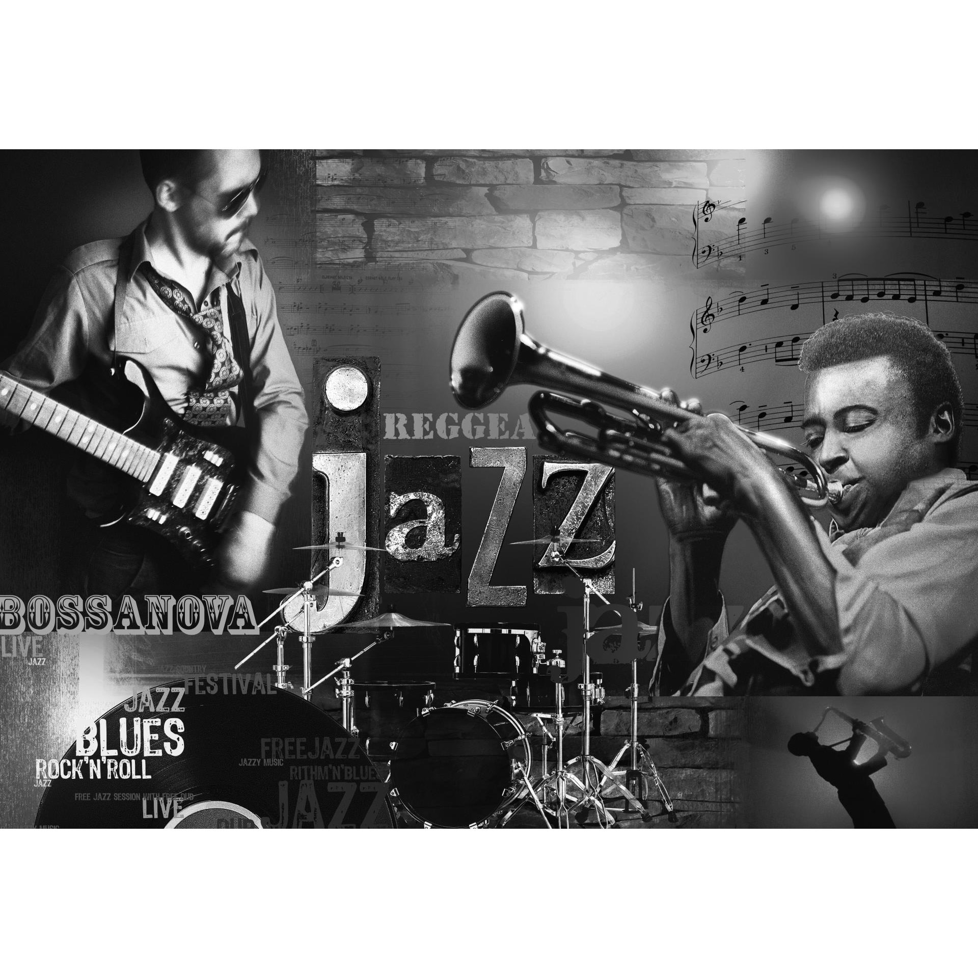 Fototapet DEGRETS 83779 Muzica 184x254cm