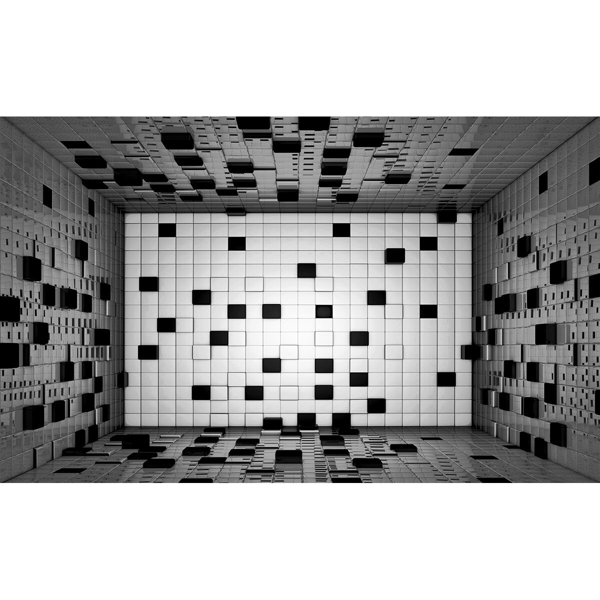 Fototapet DEGRETS 83792 Patrate Abstractie 3D 184x254cm