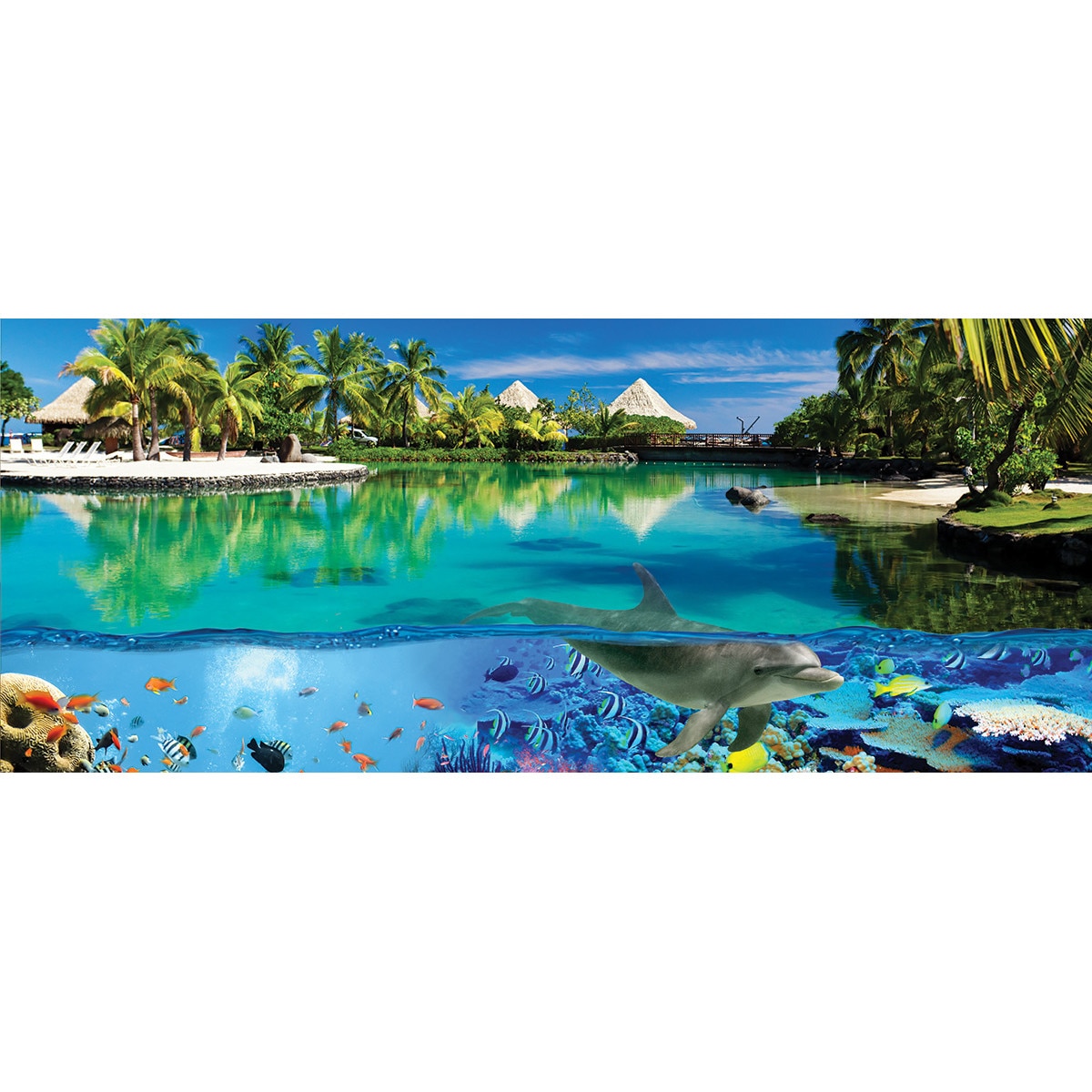 Fototapet DEGRETS 83822 Lumea animalelor 3 3D Vlies 104x250cm