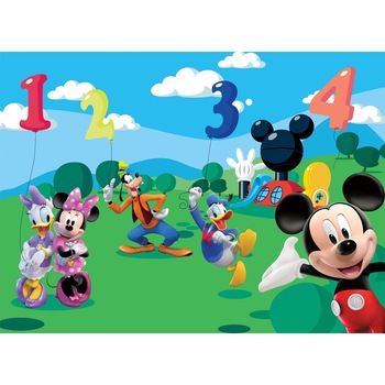 Fototapet DEGRETS 83848 Mickey Mouse si Prietenii 1 184x254cm Fototapet DEGRETS 83848 Mickey Mouse si Prietenii 1 184x254cm