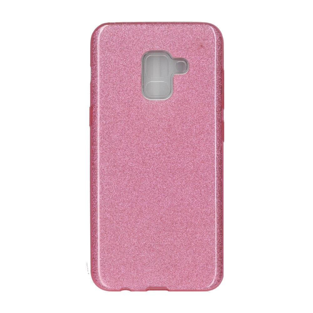 Husa de protectie spate EuroCELL Shiny pentru Samsung Galaxy A8 2018, roz
